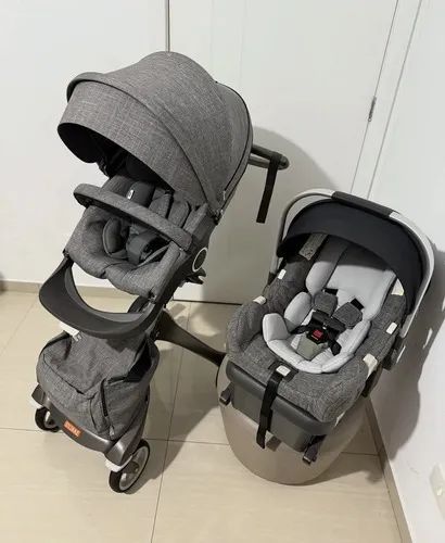 Carrinho E Bebê Conforto Para Passeio Stokke Xplory E Nuna - Foto 3