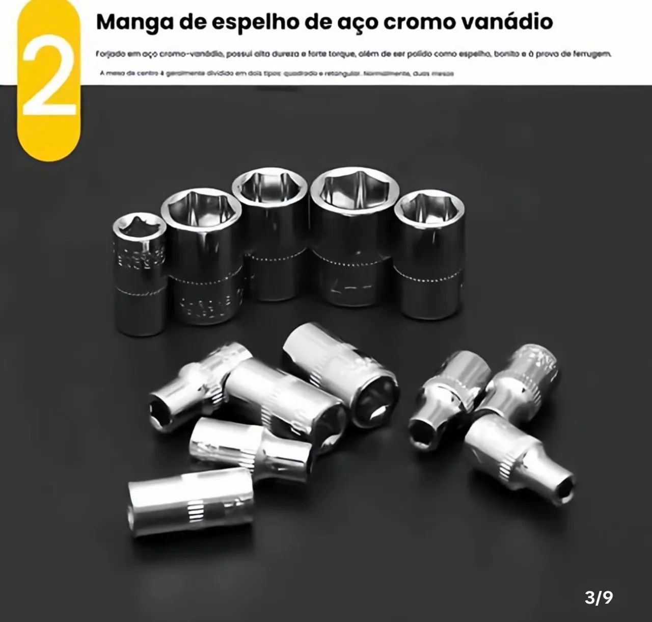 KIT FERRAMENTAS 46 PEÇAS - Foto 3