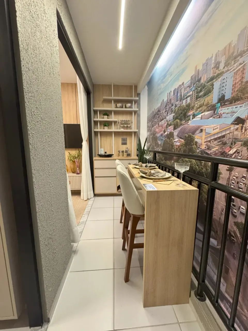 ITBI E REGISTRO GRATIS | APARTAMENTO NO ALEIXO | VARANDA, ELEVADOR, SUITE - Foto 3