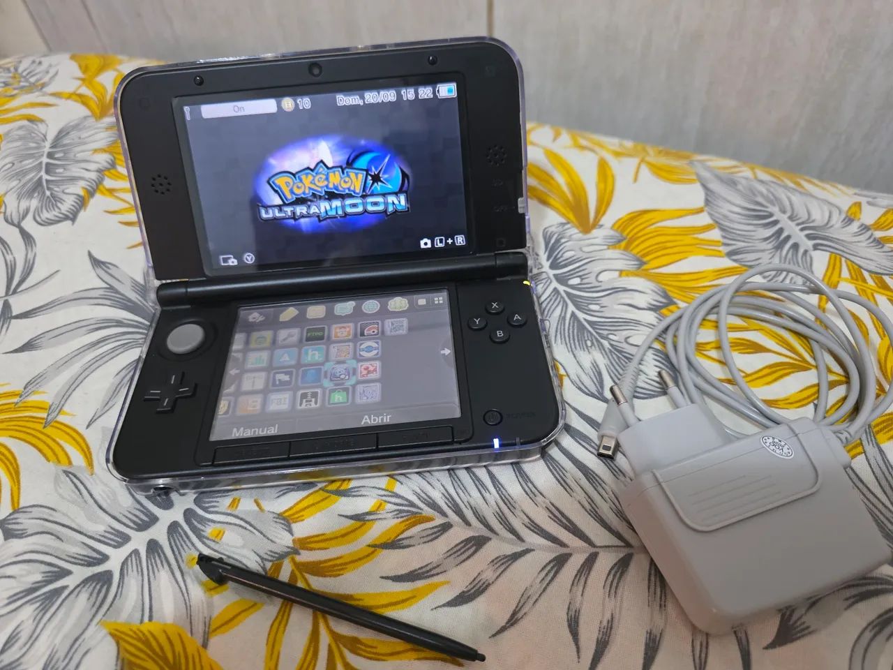 3ds XL Desbloqueado Azul - Perfeito e Completo - Foto 3