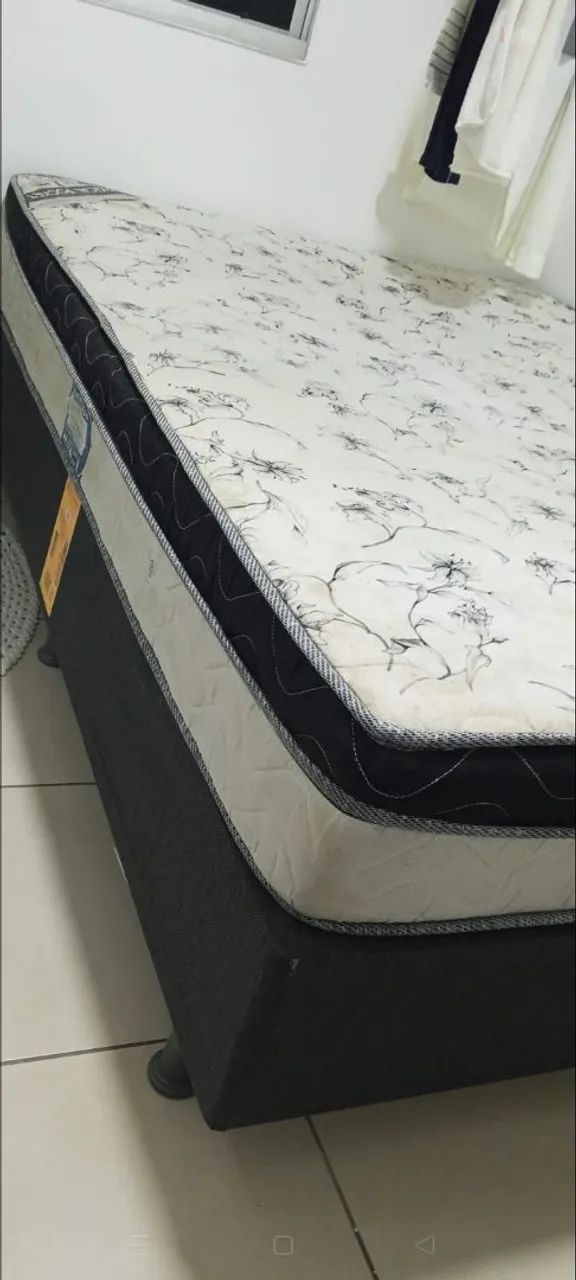 Cama box casal Ortobom 