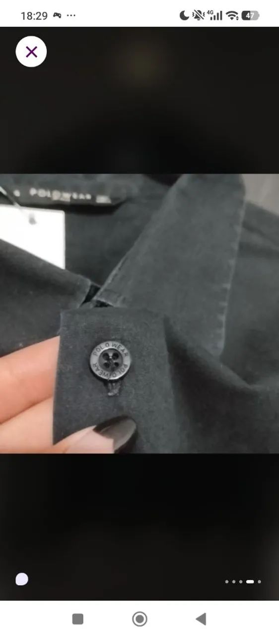 Camisa polo Wear preta M