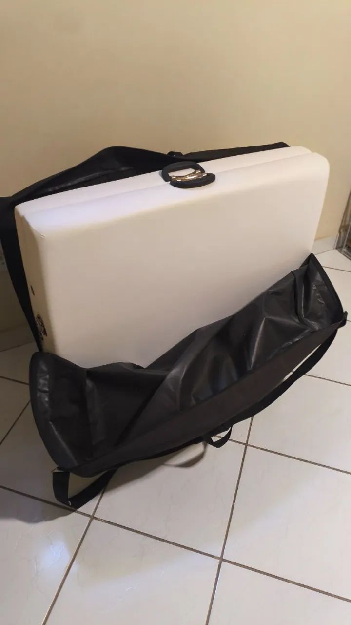 Maca portátil com capa