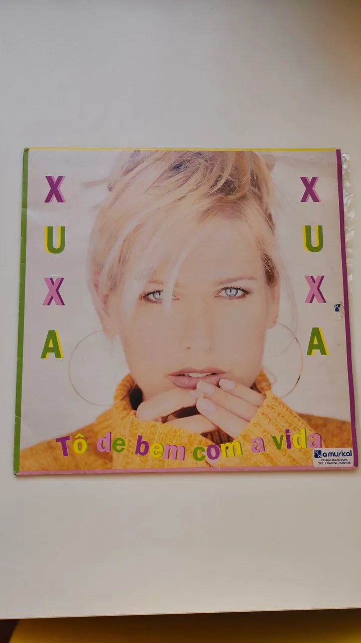 Xuxa to de bem com a vida vinil 