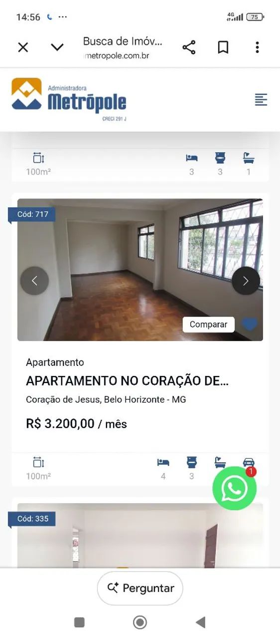 Alugo apartamento Coração de Jesus  - Foto 4