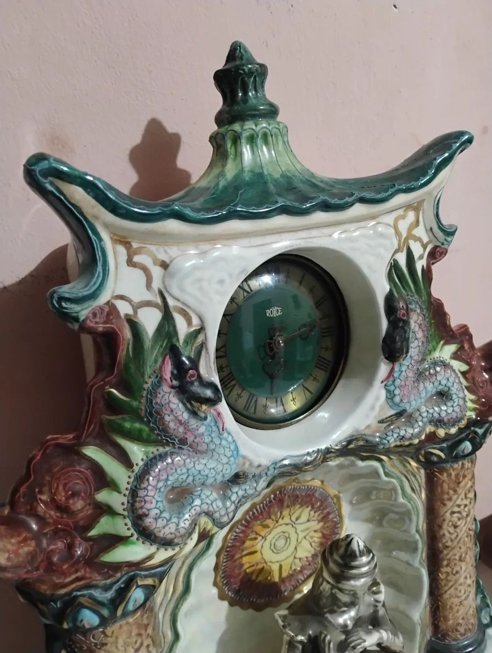 Relógio de porcelana oriental  - Foto 2