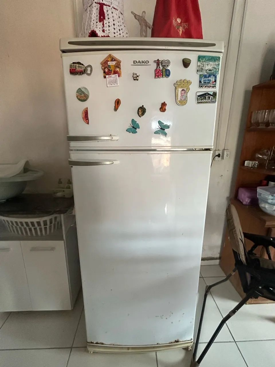 VENDE-SE GELADEIRA DAKO DUPLEX 