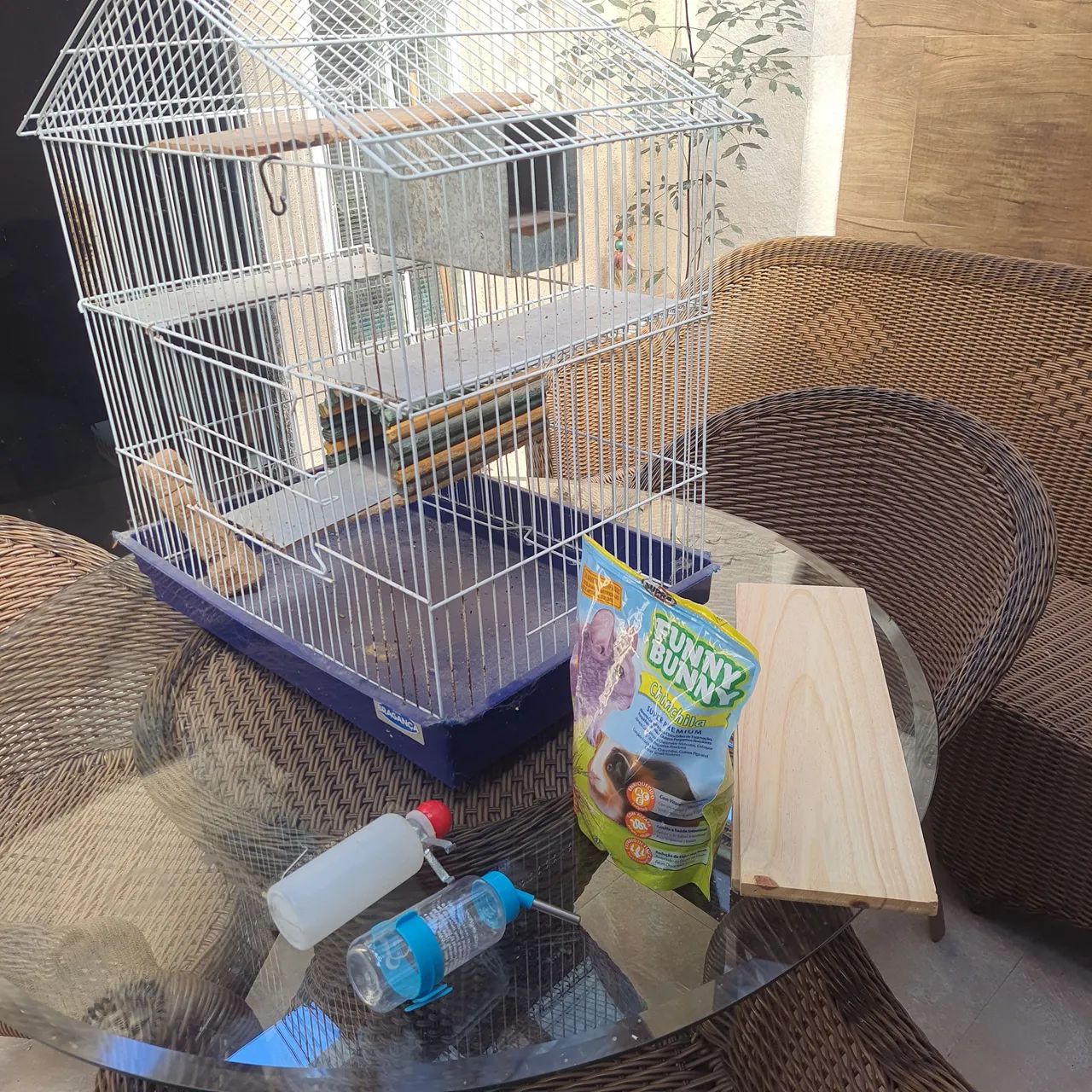 Viveiro para roedores gerbil, hamster, chinchila, twister - Foto 2