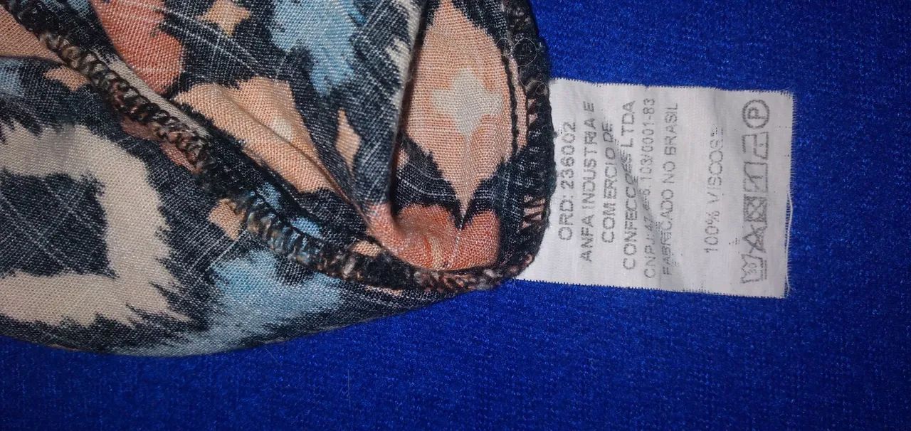 Vestido em viscose Program tamanho G4  - Foto 4