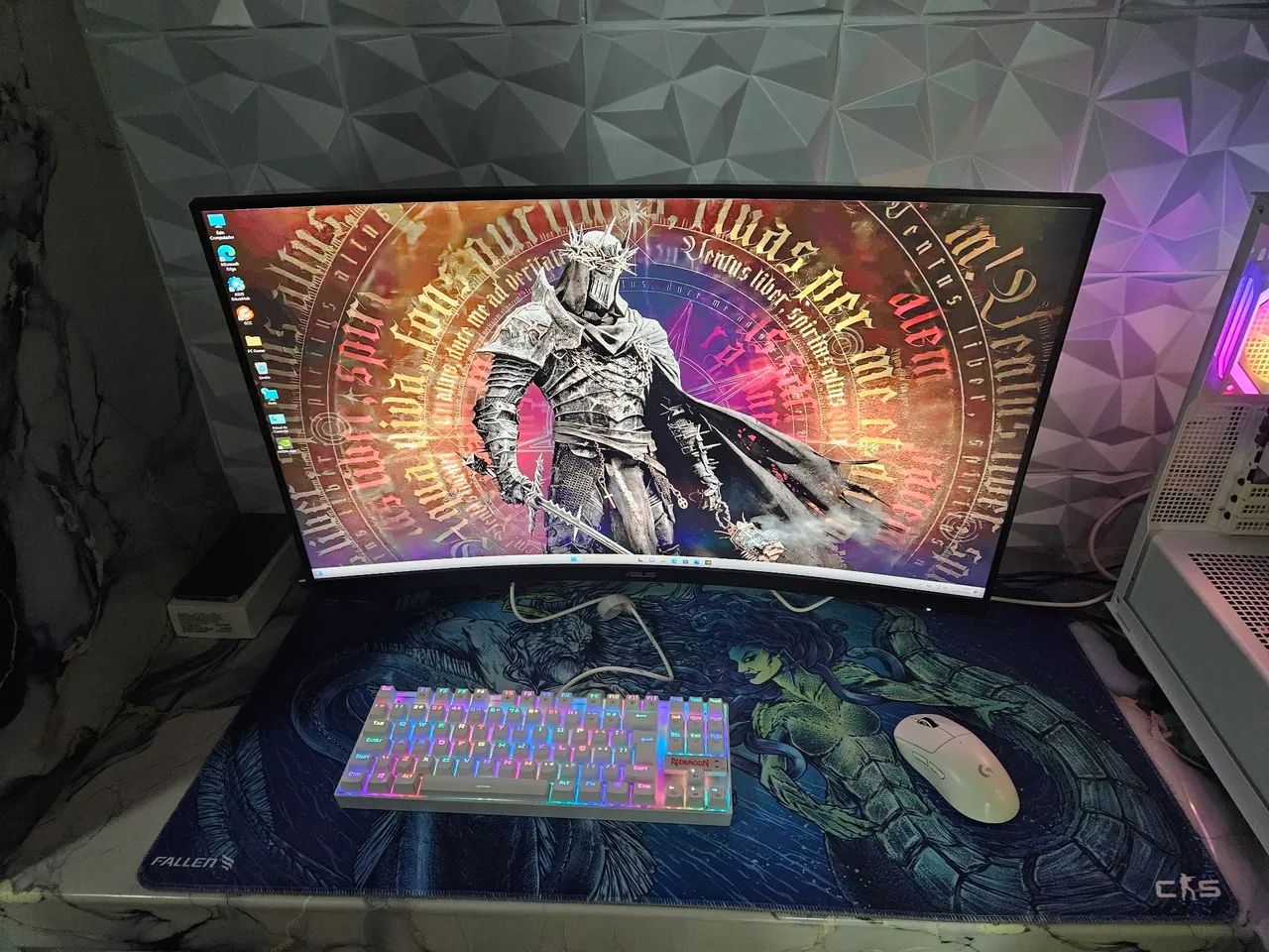 PC Gamer High-End Full White Completo  - Foto 3