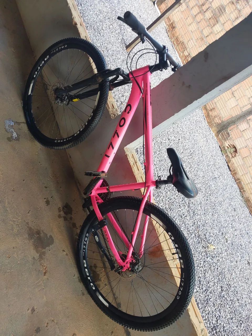 Vendo bicicleta colli rosa 