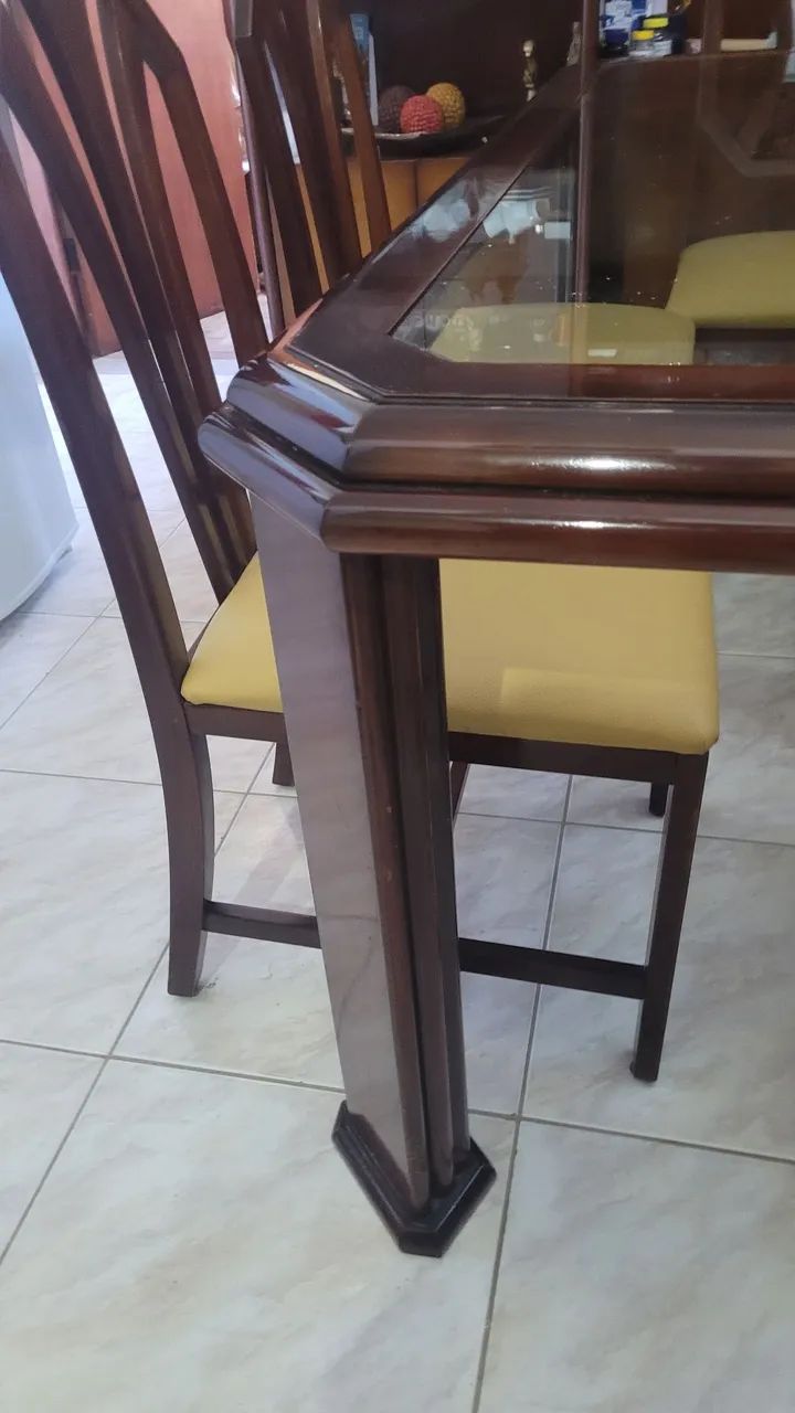 Mesa de jantar com 6 cadeiras - Foto 5