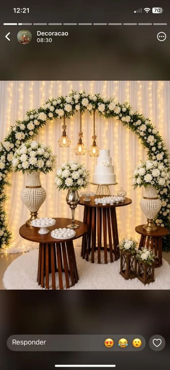 Decoração de casamento 