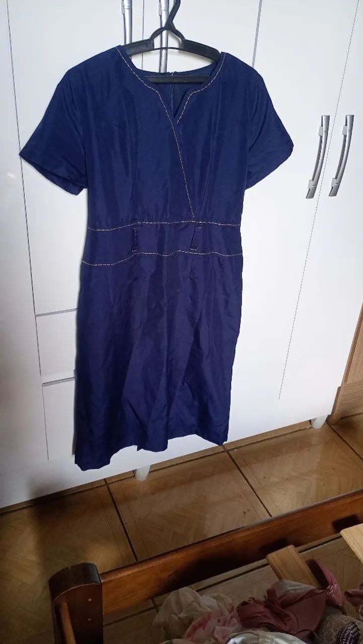 Vestido feminino azul 