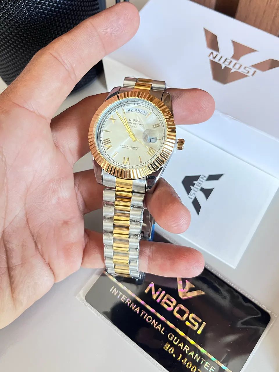 Relógio de luxo a prova d?água 