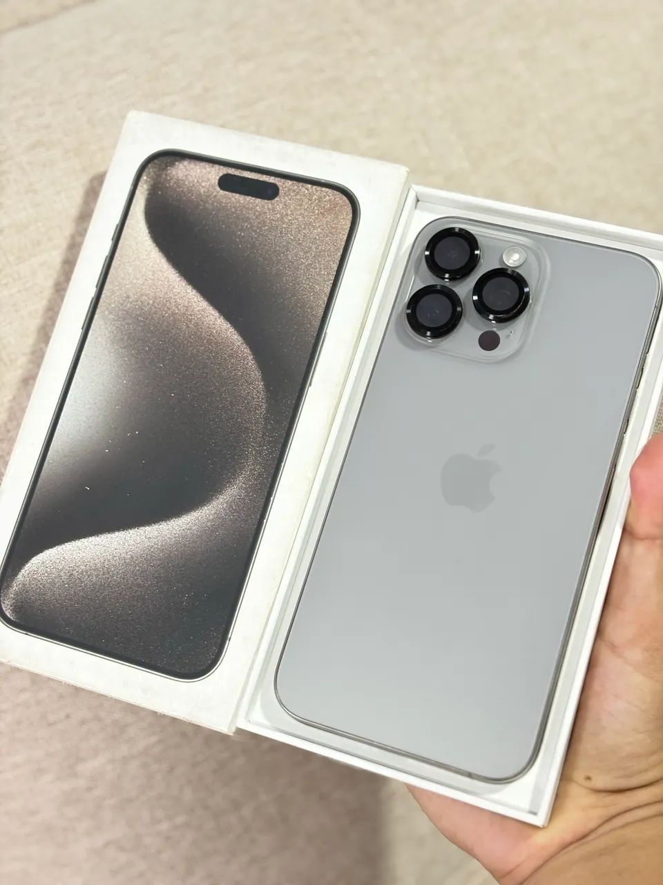 iPhone 15 pro Max 88% Completo Único Dono 