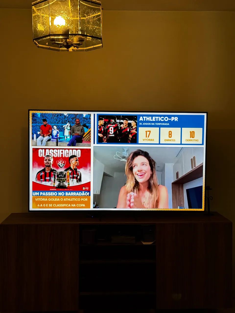 Smart TV Samsung 65 polegadas 4K Ultra HD NOVA - Foto 2