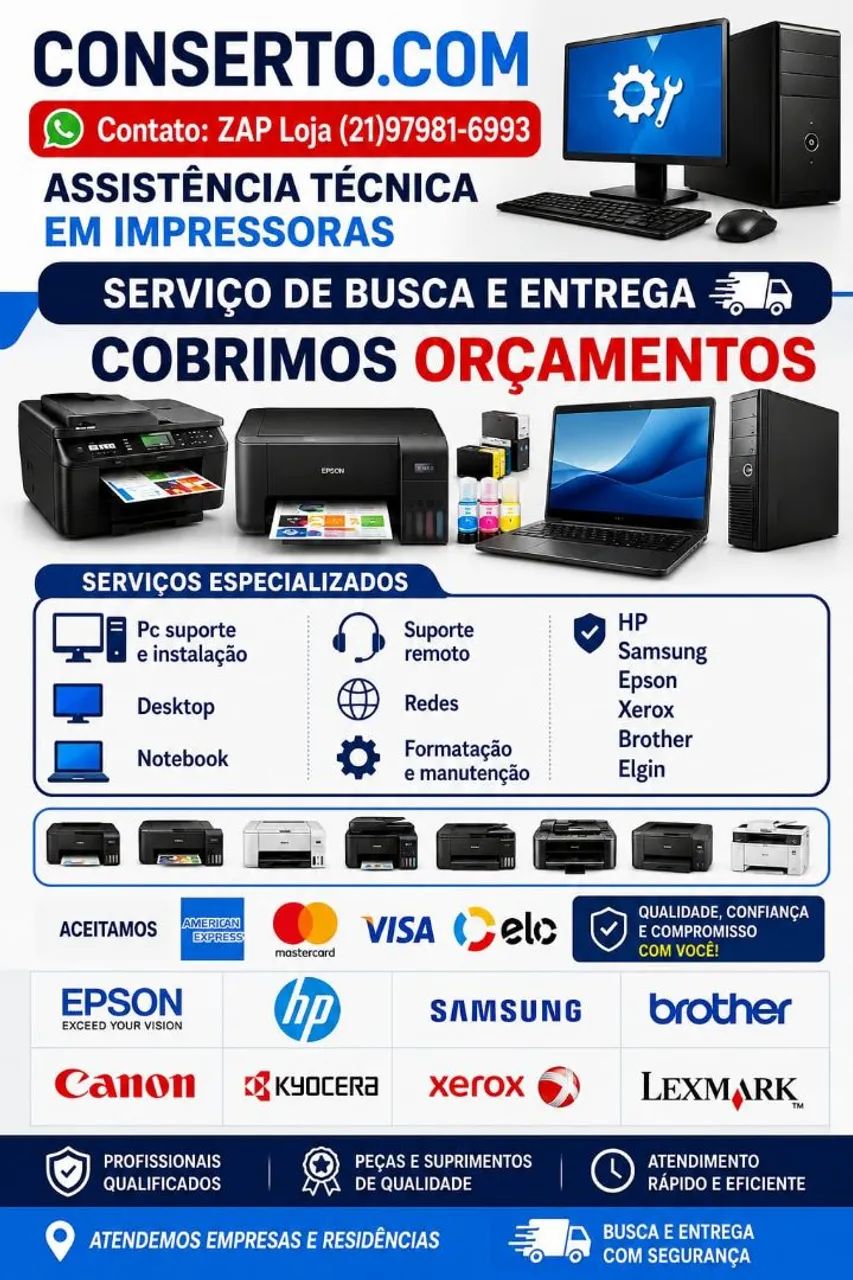 Manutenção de impressoras