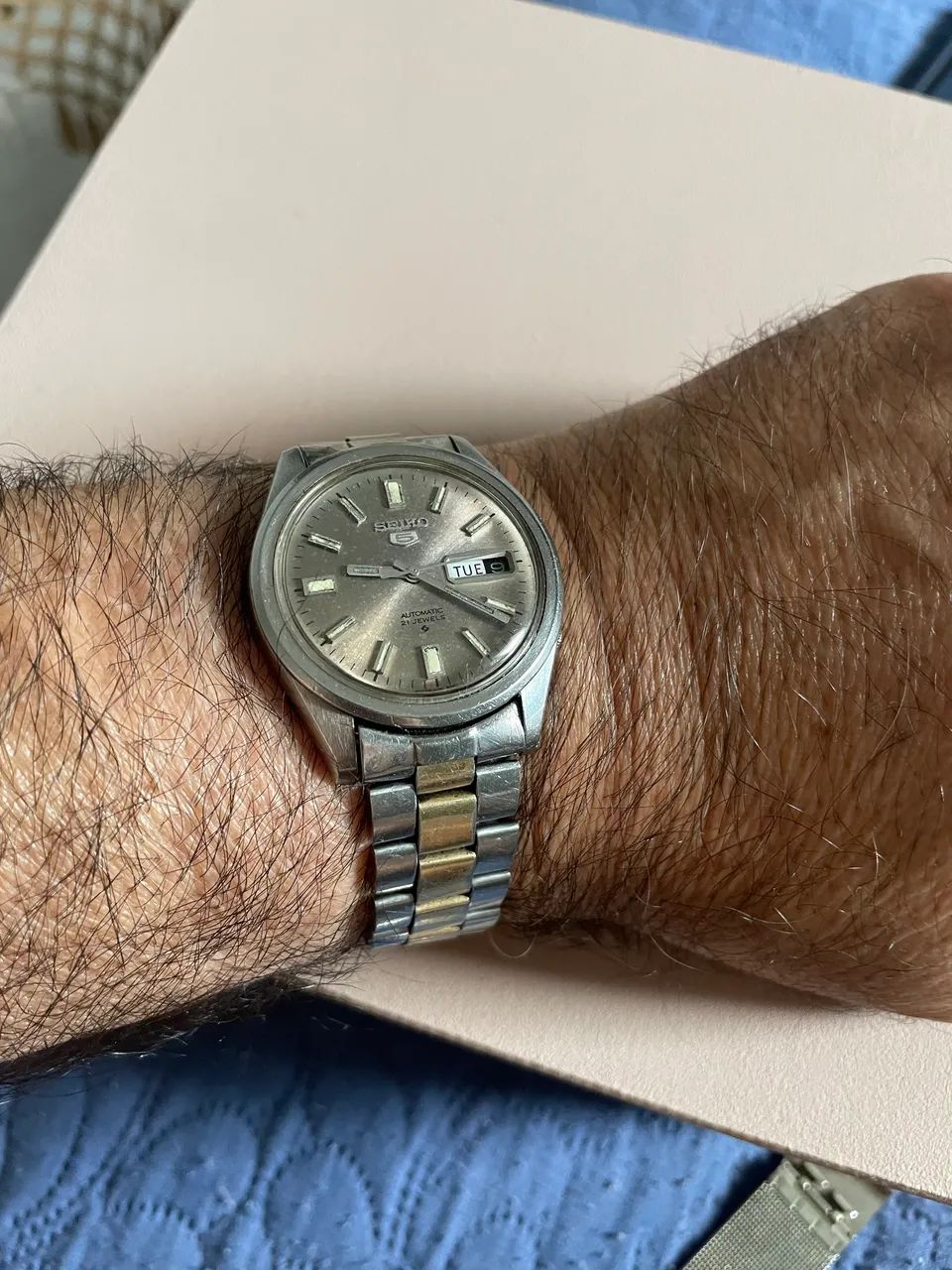 Seiko 5 6119 anos 70 - Foto 4