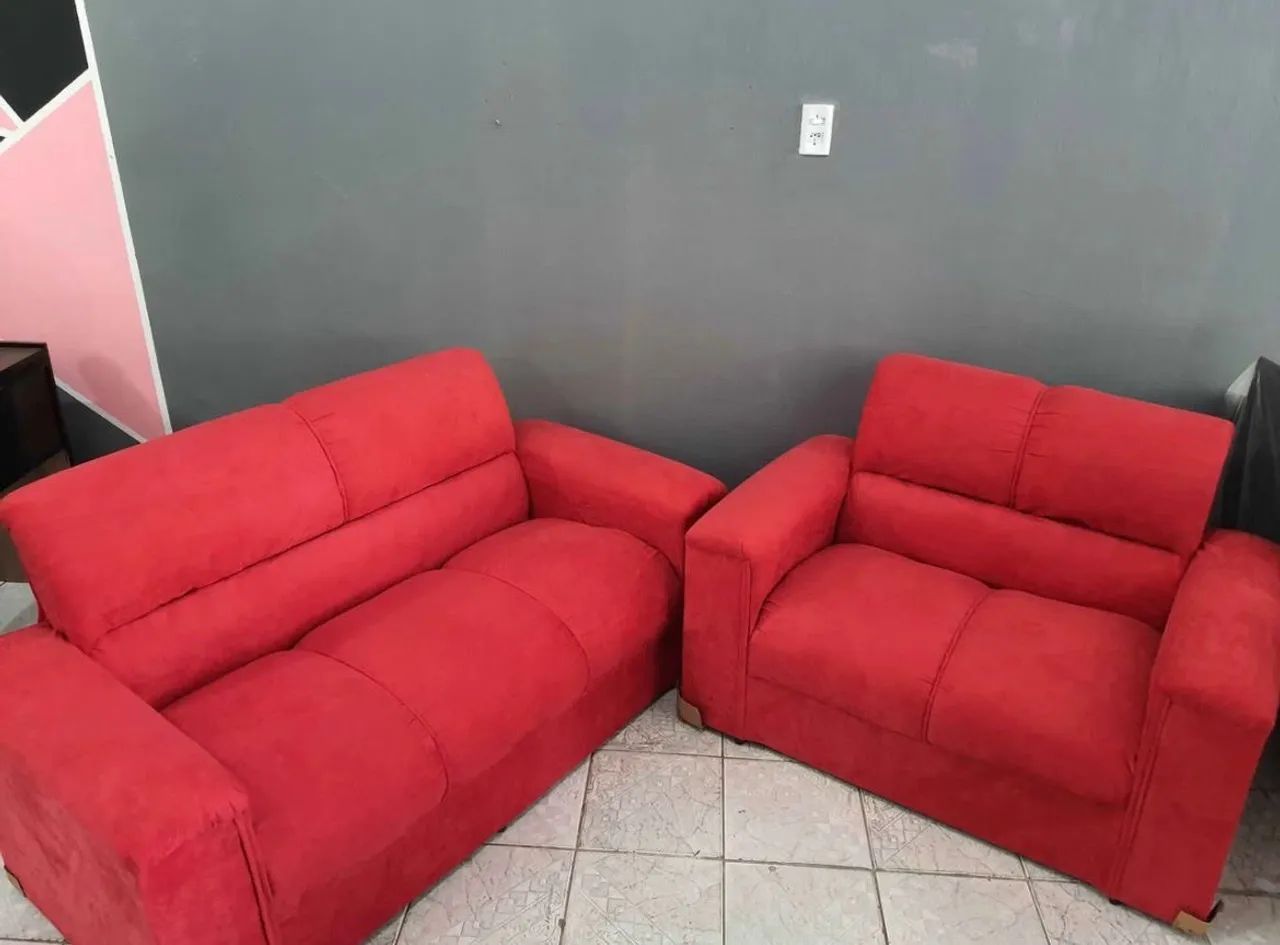 CONJUNTO DE SOFÁ 2 E 3 LUGARES ? - Foto 2