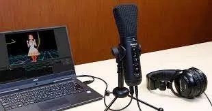 Microfone condensador USB Tascam TM-250U para gravação de lives, seminovo. - Foto 4