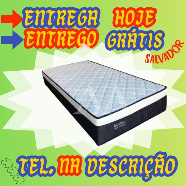 Colchão de Molas Solteiro