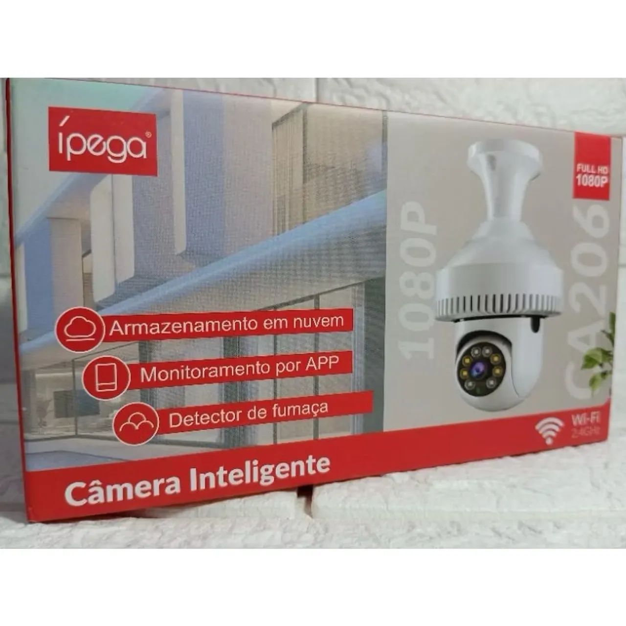 Câmera Wi-Fi bocal 