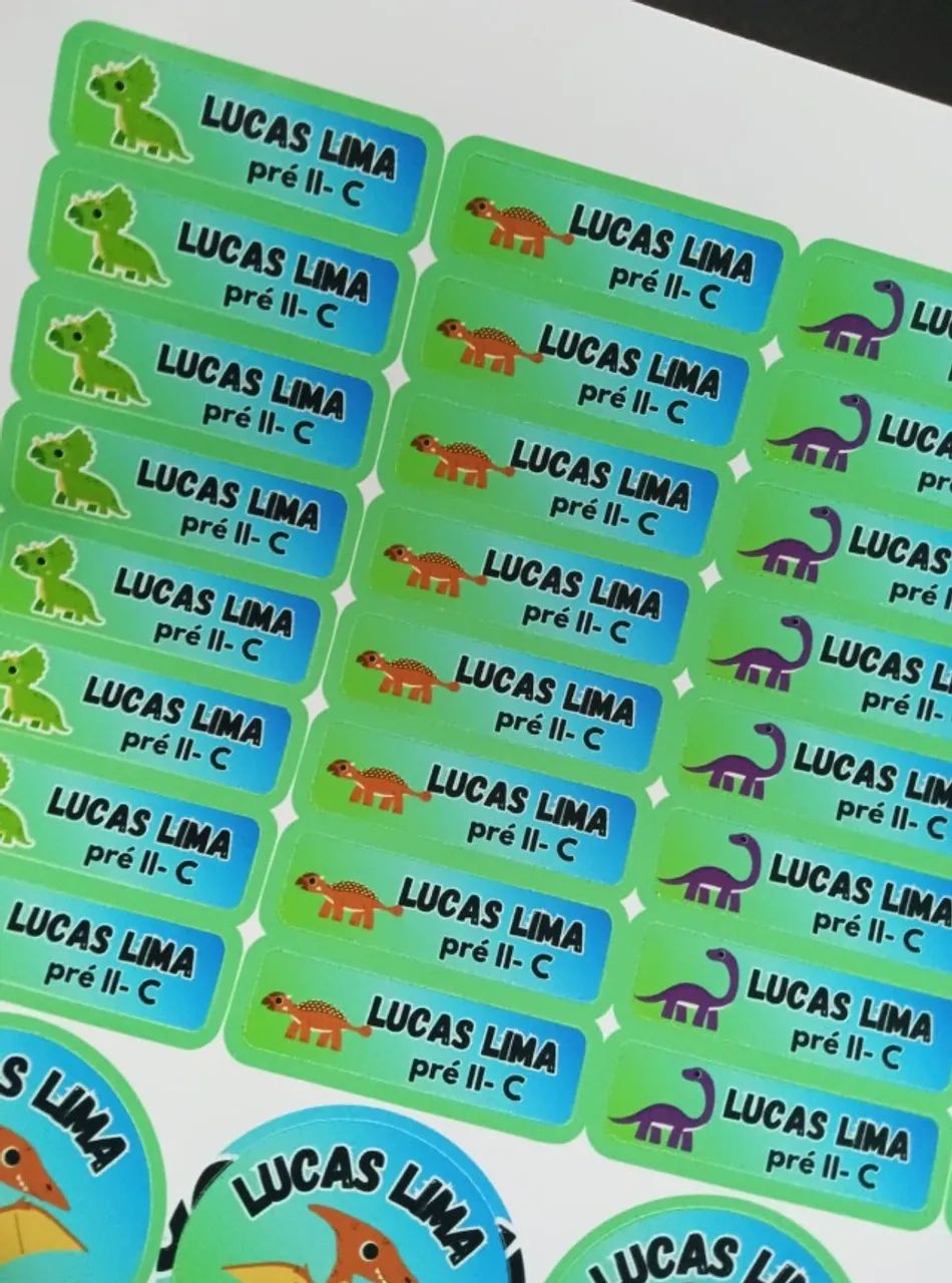 Etiqueta escolar - Foto 4