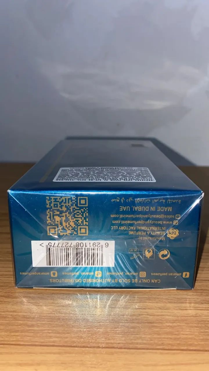Perfume amaram kings&queens ethos 100ml - original - lacrado - Foto 4