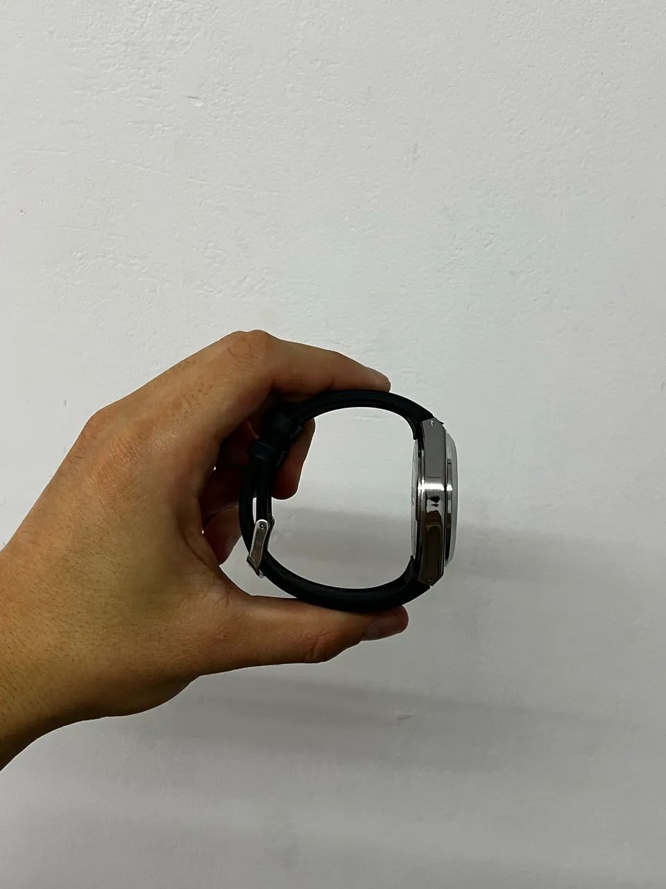Relógio Masculino Denvosi Prata com Pulseira de Silicone - Foto 3