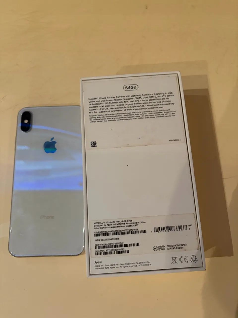 iPhone silver XS max 64Gb - Foto 2