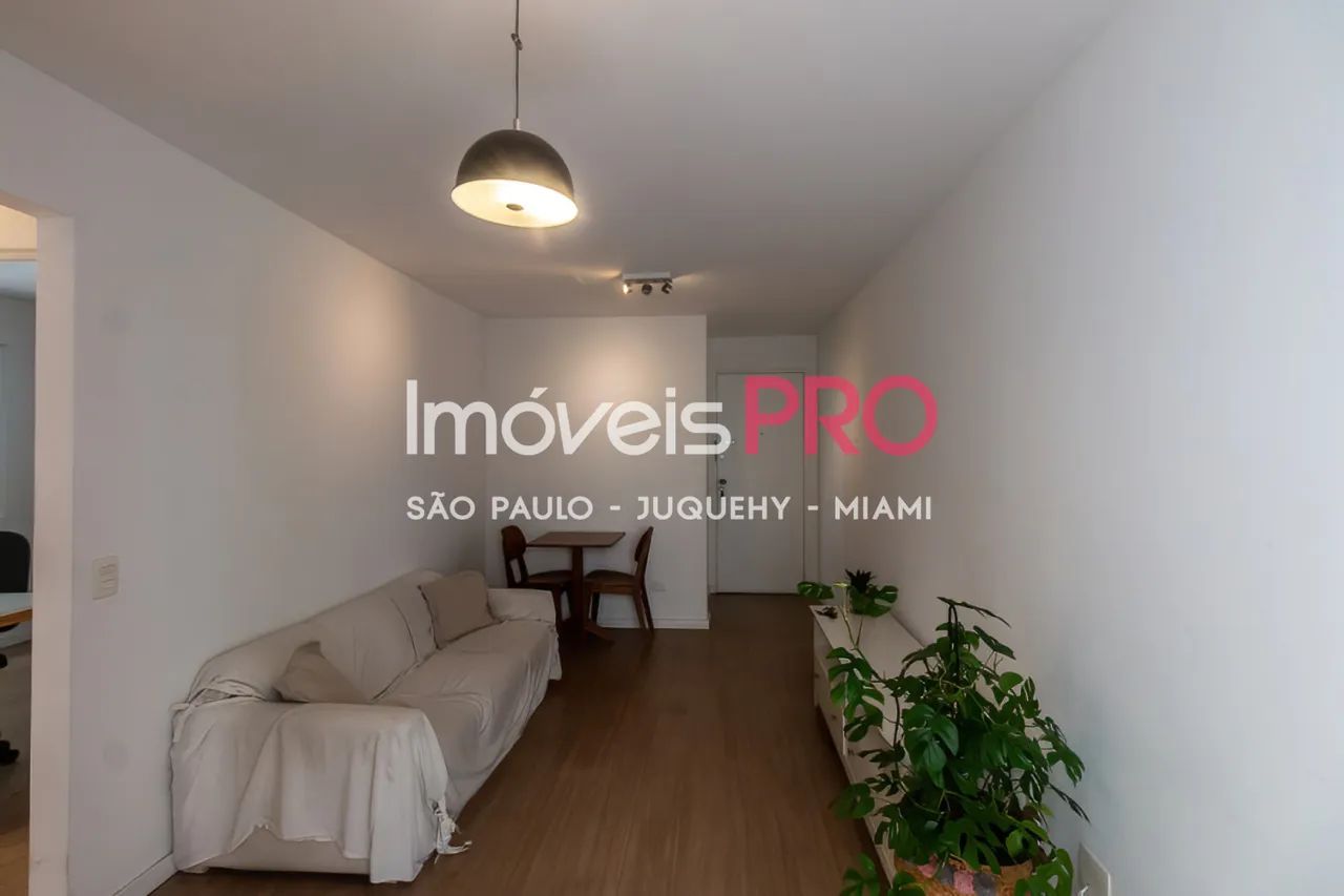 Apto totalmente mobiliado de 50m2 com 2 dorm e 1 vaga no Itaim - Foto 2