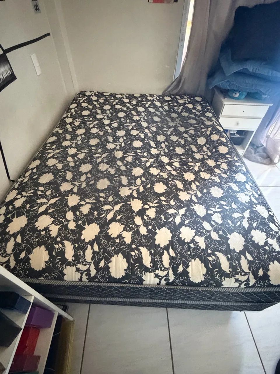 Cama box acoplada colchão e base  - Foto 5
