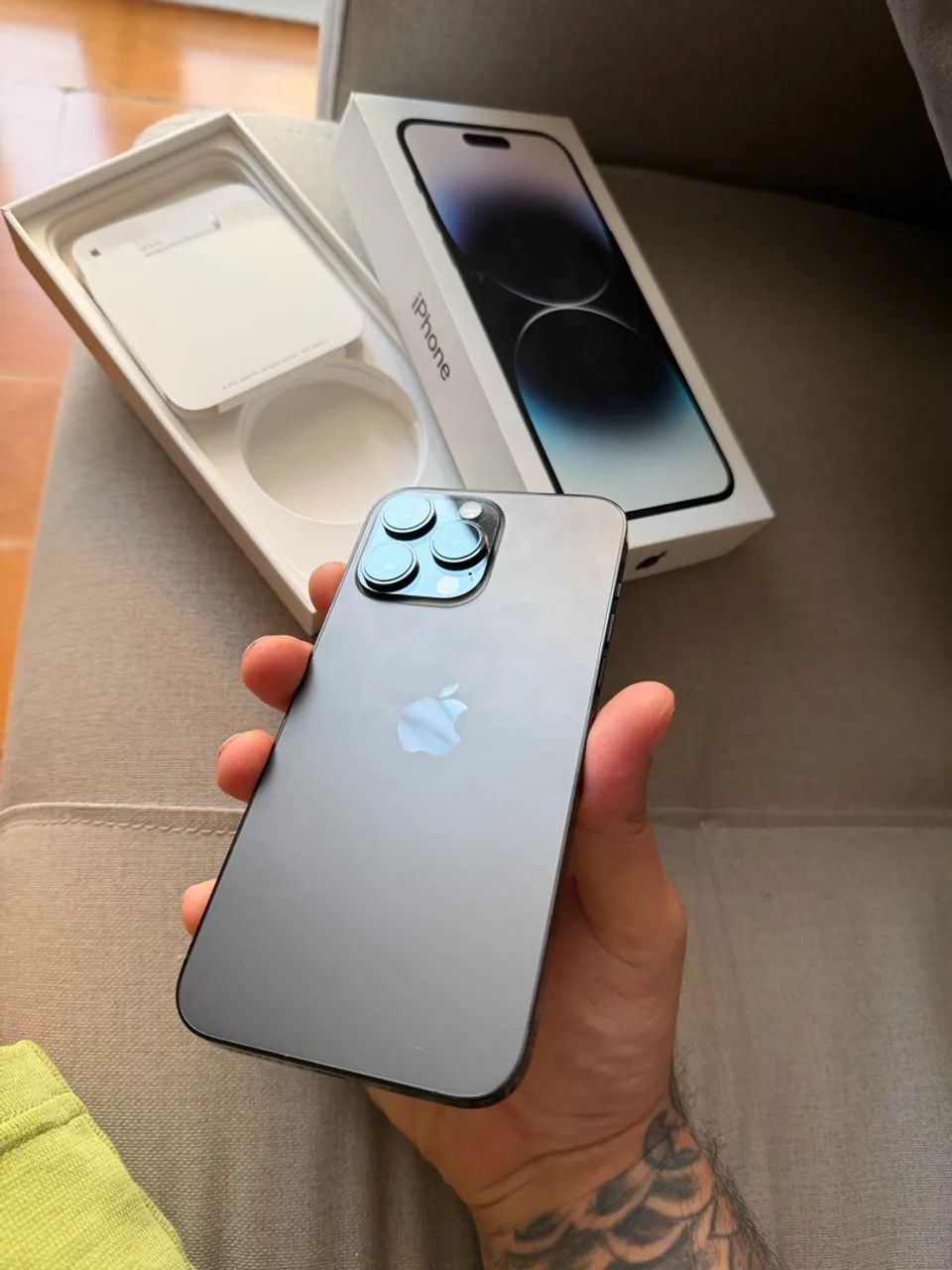 IPHONE 14 PRO MAX PRETO ESPACIAL