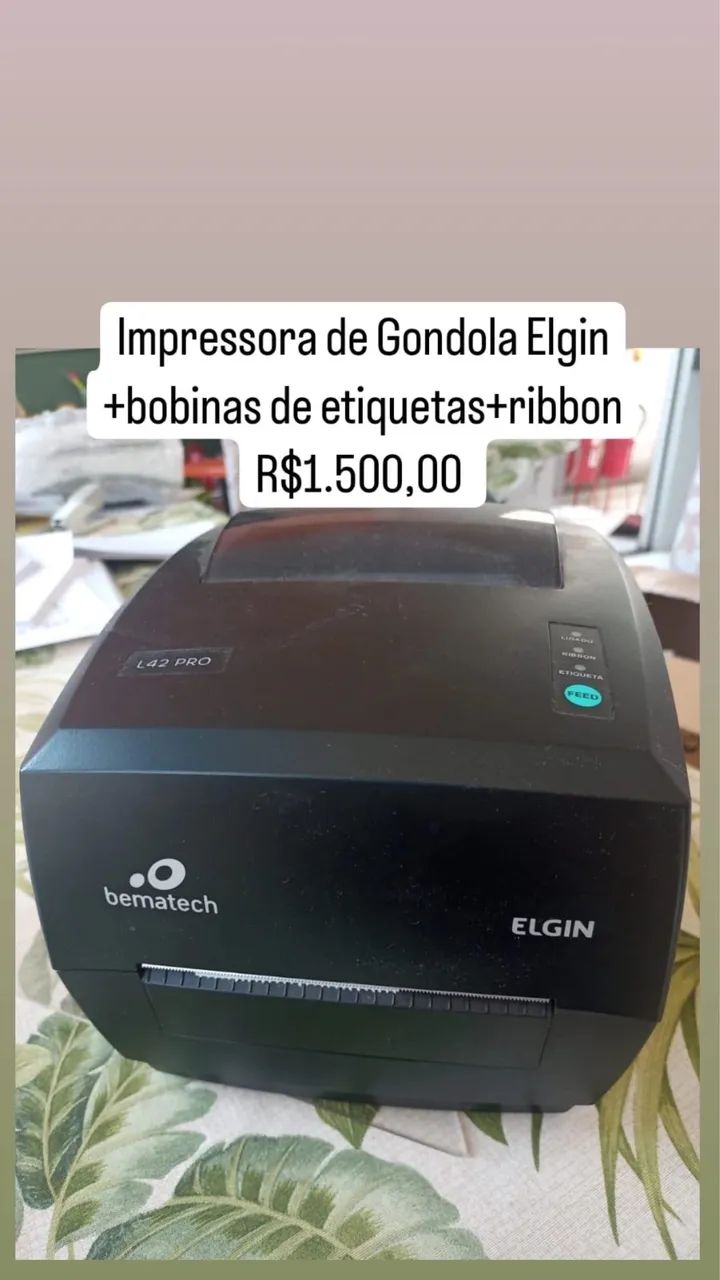 Impressora de gondola 
