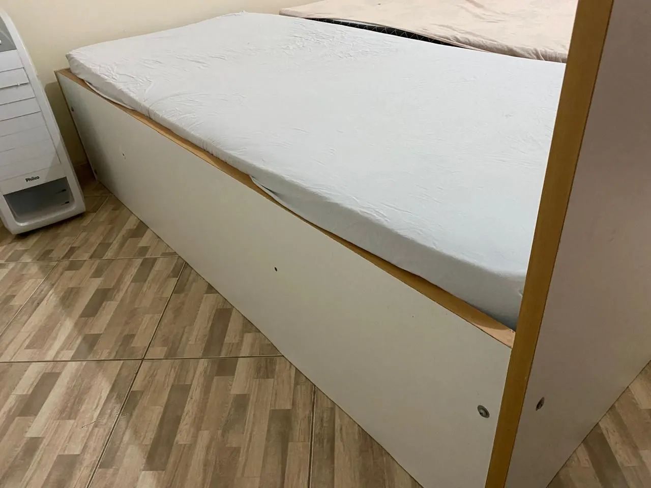 Cama de solteiro madeira pura  - Foto 2
