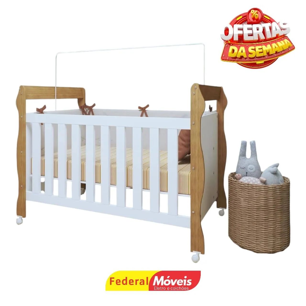 Berço Infantil Mini Cama Novo - Solicite Catálogo 