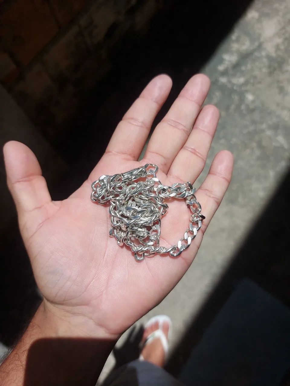 Vende se Corrente de prata  - Foto 3