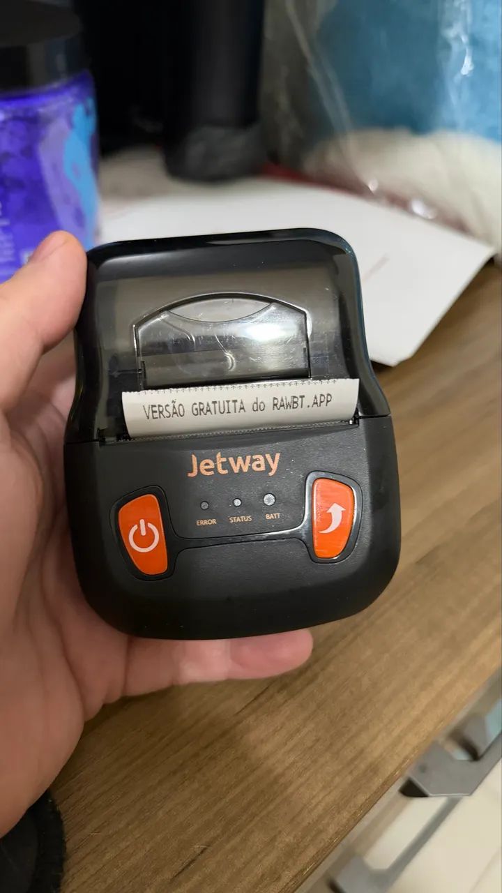 Impressora térmica mobile Jetway