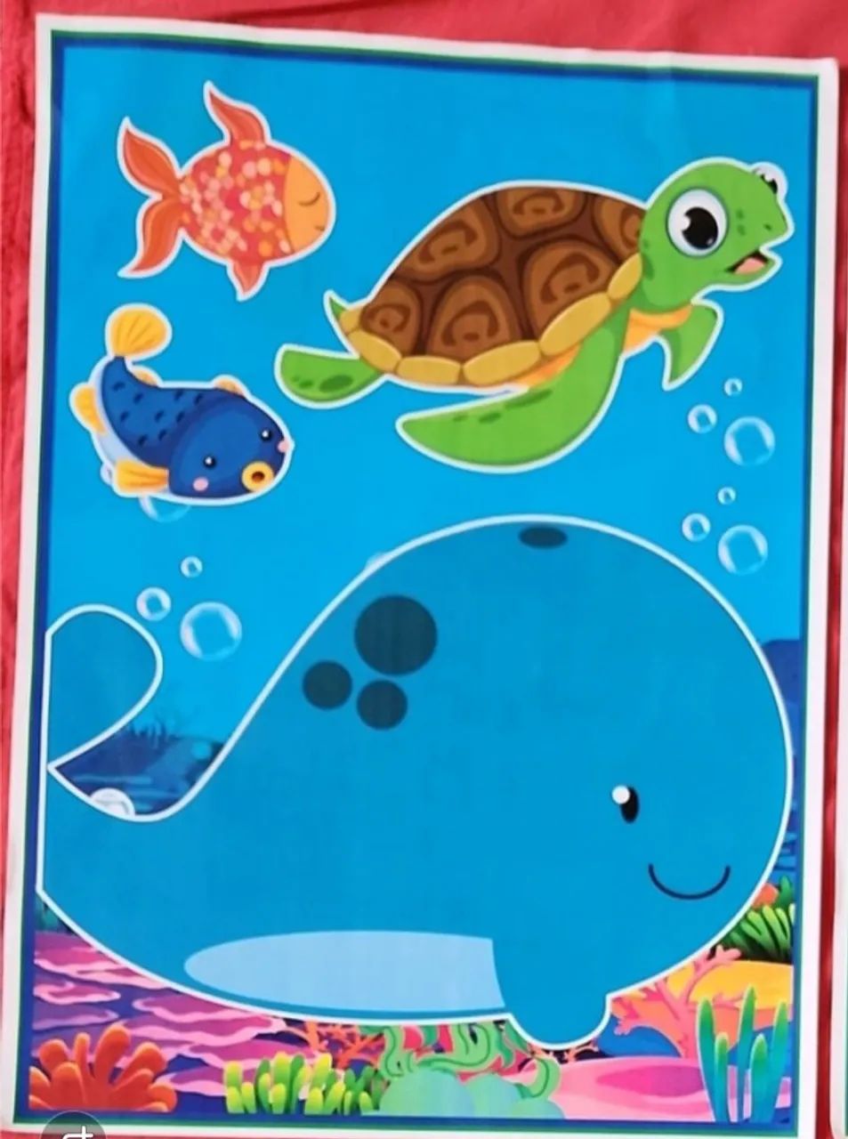 Kit decoração Fundo do Mar  - Foto 3