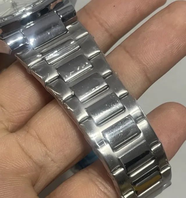 Relógio Prata Elegante - Foto 4