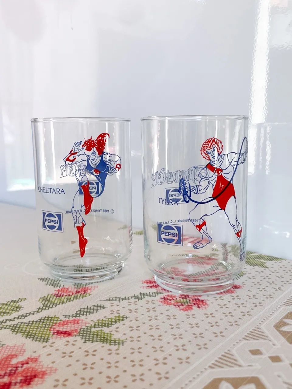 Copos Pepsi Thundercats 1986 