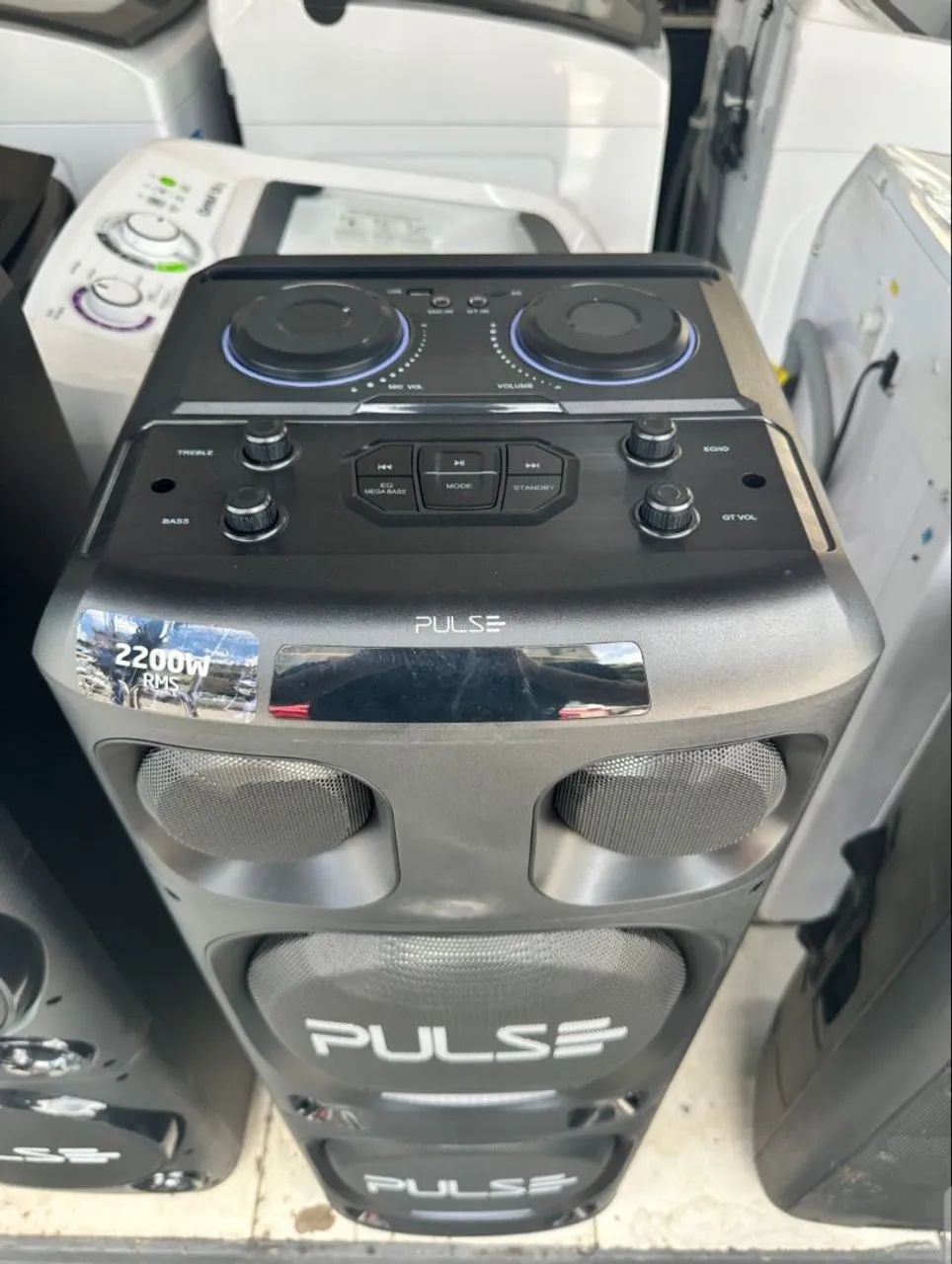 CAIXA DE SOM TORRE PULSE 2200W  - Foto 2