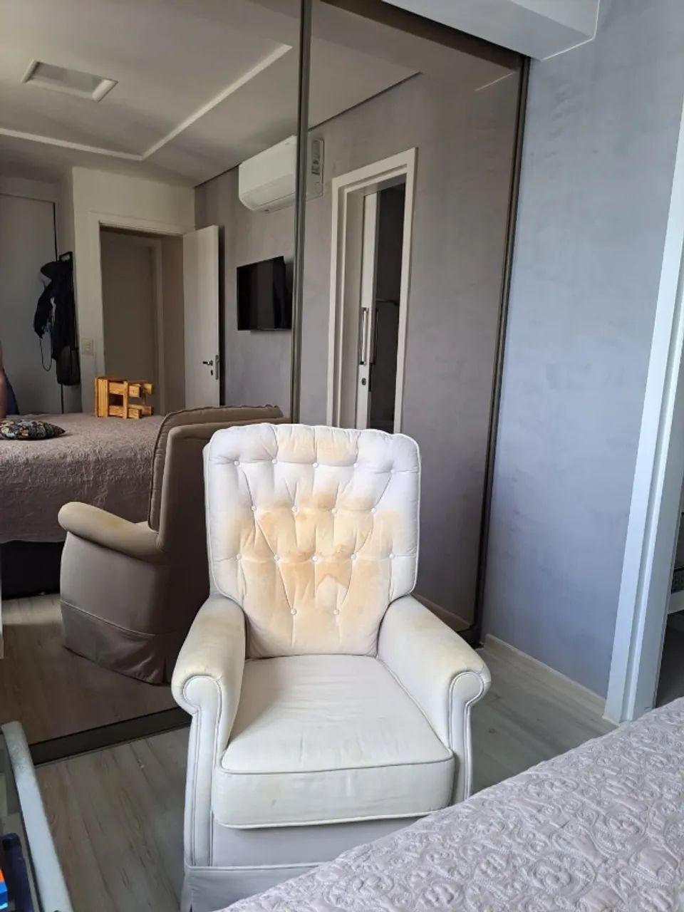 Poltrona Amamentação - Balanço e Giro - Usada - Foto 3