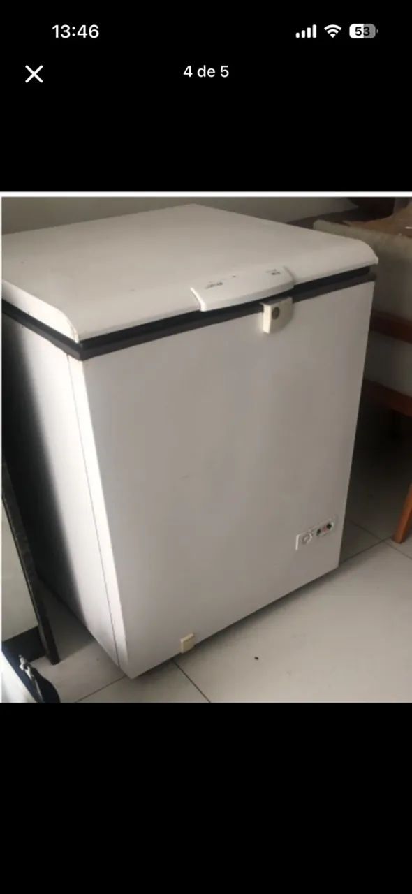 Freezer Horizontal Consul 307 Litros Branco - Foto 4