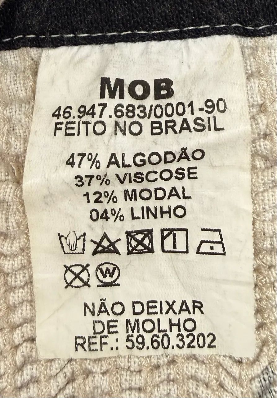 Cropped de linho da MOB - Foto 4