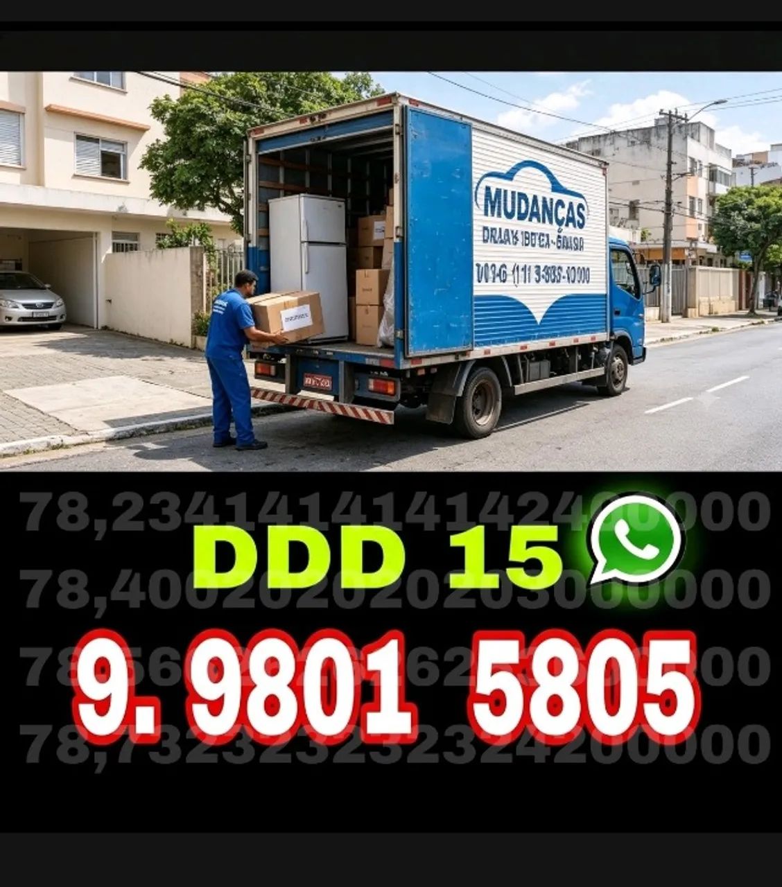 Frete Sorocaba / Sao Camilo mudanças com frete econômico