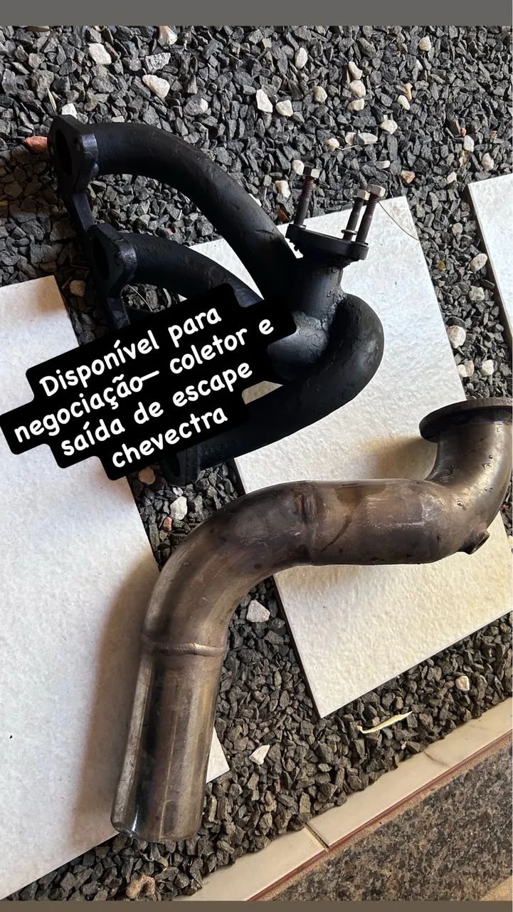 Coletor escapamento Chevectra 