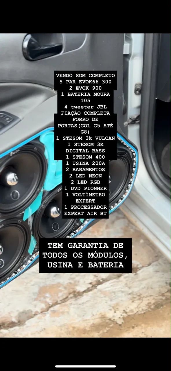 SOM AUTOMOTIVO CONPLETO - Foto 5
