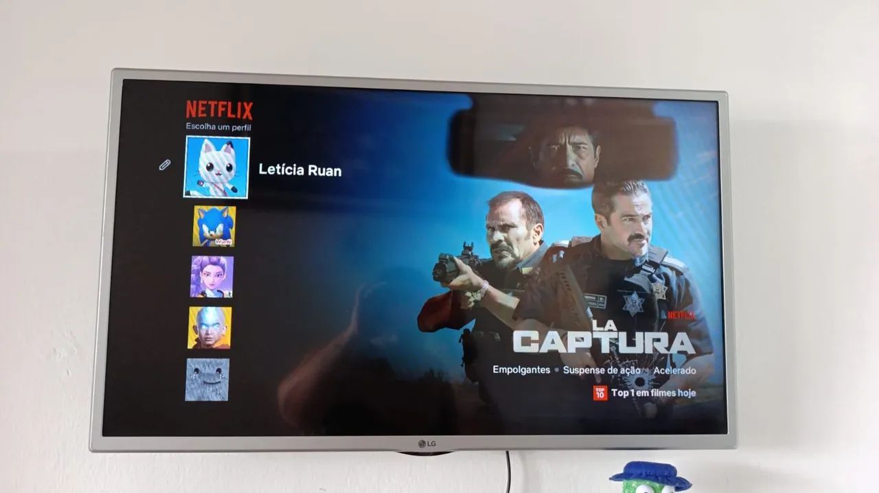 Tv smart lg 32 polegadas sem pezinho - Foto 3